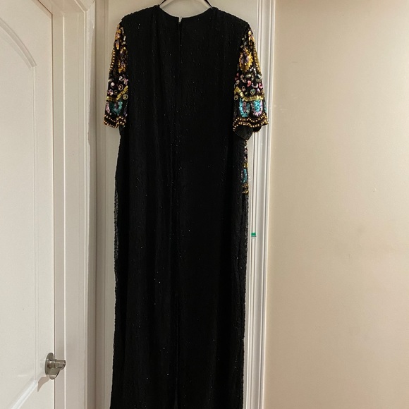 Sequin Evening Gown-Plus Size 2x - Picture 3 of 5